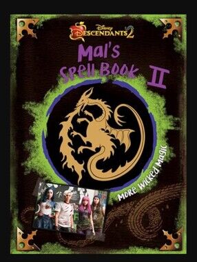 Descendants 2: Mal's Spell Book 2 by Disney Books Hardback